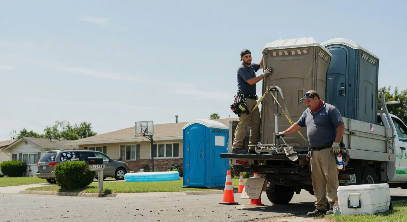 Porta Potty Rental in Holly Springs, NC near me
